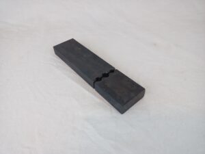 Round swage or tenon dies for guillotine tool, smithing magician